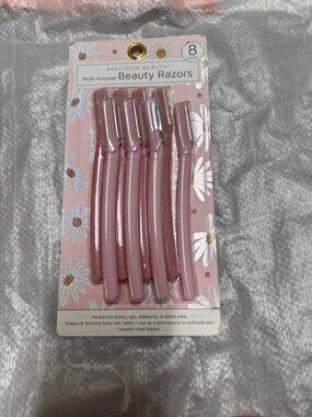 Precision Beauty Multi‑Purpose Beauty Razors 8 Pack Swedish Steel Brand New
